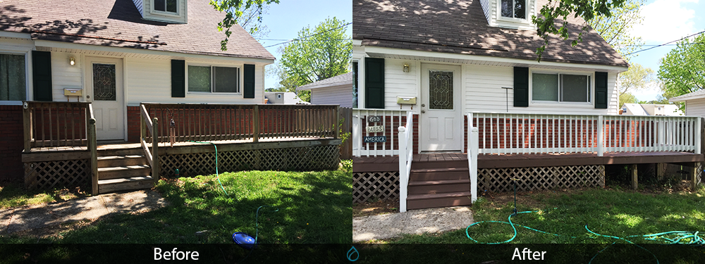 Deck Staining With Slip Resistant Stain